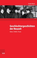 Cover: Geschlechtergeschichten der Neuzeit - Vandenhoeck & Ruprecht