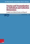 Cover: Trauma and Traumatization in Individual and Collective Dimensions - Vandenhoeck & Ruprecht