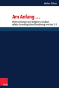 Cover: Am Anfang... - Vandenhoeck & Ruprecht