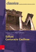 Cover: Sallust, Coniuratio Catilinae - Vandenhoeck & Ruprecht