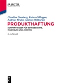 Cover: Produkthaftung - De Gruyter Oldenbourg
