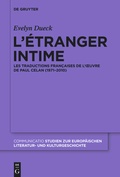 Cover: L'&eacute;tranger intime - De Gruyter