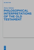 Cover: Philosophical Interpretations of the Old Testament - De Gruyter