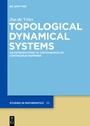Cover: Topological Dynamical Systems - De Gruyter