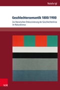 Cover: Geschlechtersemantik 1800/1900 - Brill Deutschland