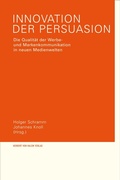 Cover: Innovation der Persuasion - Herbert von Halem Verlag