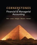 Cover: Cornerstones of Financial & Managerial Accounting - South-Western