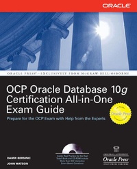 Abbildung von: Oracle Database 10g OCP Certification All-In-One Exam Guide - McGraw-Hill Education