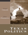 Cover: Intro to Texas Politics 6e - Wadsworth Publishing Co Inc