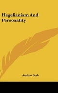 Cover: Hegelianism And Personality - Kessinger Publishing