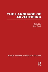 Enlarge image Cover: The Language of Advertising - Taylor & Francis