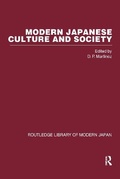 Cover: Modern Japanese Culture and Society - Routledge