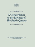 Cover: A Concordance to the Rhymes of the Faerie Queene - Manchester University Press