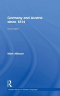 Cover: Germany and Austria since 1814 - Routledge