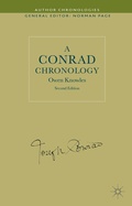 Cover: A Conrad Chronology - Palgrave Macmillan