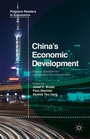 Cover: China's Economic Development - Palgrave Macmillan
