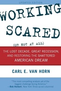 Cover: Working Scared (Or Not at All) - Rowman & Littlefield Publishers