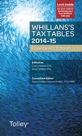 Cover: Whillans's Tax Tables 2014-15 (Finance Act edition) - Tolley
