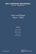 Cover: GaN and Related Alloys - 2000: Volume 639 - Cambridge University Press