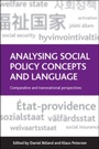 Cover: Analysing Social Policy Concepts and Language - Policy Press