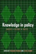 Cover: Knowledge in Policy - Policy Press