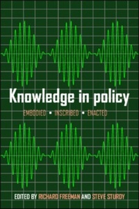 Enlarge image Cover: Knowledge in Policy - Policy Press