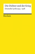 Cover: Die Dichter und der Krieg - Reclam