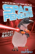 Cover: Space Penguins Galaxy Race - Little Tiger Press
