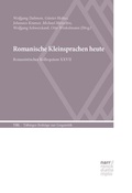 Cover: Romanische Kleinsprachen heute - Narr Francke Attempto