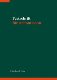 Abbildung von: Festschrift für Helmut Sonn - Jan Sramek Verlag KG