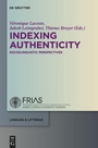 Cover: Indexing Authenticity - De Gruyter