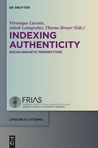 Enlarge image Cover: Indexing Authenticity - De Gruyter