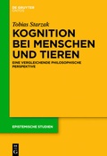 Cover: Kognition bei Menschen und Tieren - De Gruyter