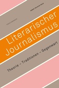 Cover: Literarischer Journalismus - Herbert von Halem Verlag