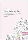 Cover: Absolventenstudien - Waxmann