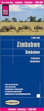 Cover: Reise Know-How Landkarte Simbabwe (1:800.000) - Reise Know-How Verlag Peter Rump GmbH