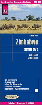 Abbildung von: Reise Know-How Landkarte Simbabwe (1:800.000) - Reise Know-How Verlag Peter Rump GmbH