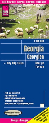 Abbildung von: Reise Know-How Landkarte Georgien / Georgia (1:350.000) - Reise Know-How Verlag Peter Rump GmbH