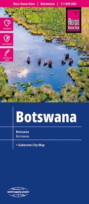 Abbildung von: Reise Know-How Botswana (1:1.000.000) - Reise Know-How Verlag Peter Rump GmbH