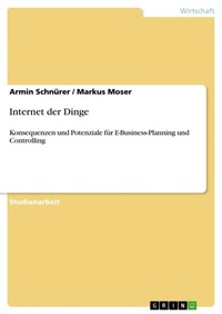Enlarge image Cover: Internet der Dinge - GRIN Verlag