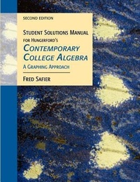 Abbildung von: Contemporary College Algebra - Brooks/Cole
