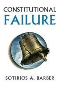 Enlarge image Cover: Constitutional Failure - University Press of Kansas