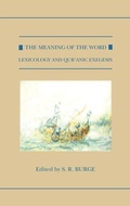 Cover: The Meaning of the Word - Oxford University Press
