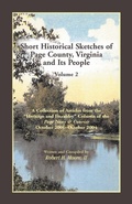 Cover: Short Historical Sketches of Page County, Virginia, and Its People - Heritage Books