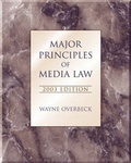 Cover: Major Principles of Media Law, 2003 (Non-Infotrac Version) - Wadsworth Publishing Company