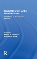Cover: Social Diversity within Multiliteracies - Routledge