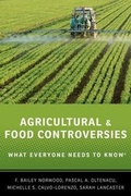 Cover: Agricultural and Food Controversies - Oxford University Press Inc