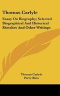 Cover: Thomas Carlyle - Kessinger Publishing