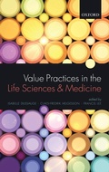 Cover: Value Practices in the Life Sciences and Medicine - Oxford University Press