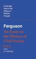 Cover: Ferguson: An Essay on the History of Civil Society - Cambridge University Press